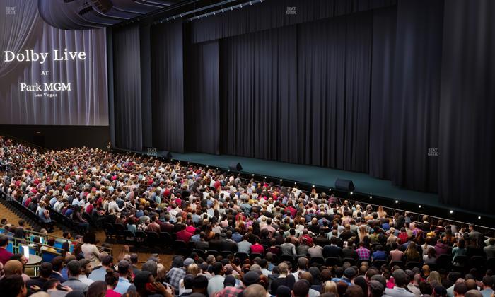 Dolby Live at Park MGM - Section 302 Seat View