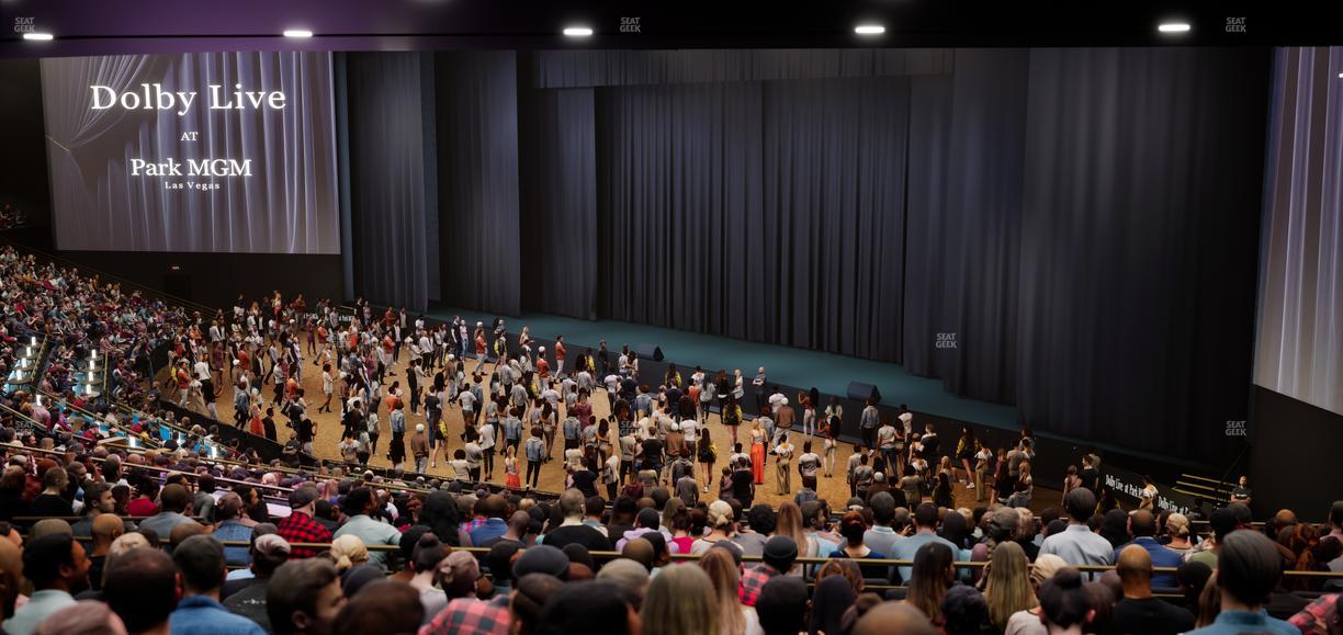 Dolby Live at Park MGM - Section 302 Seat View