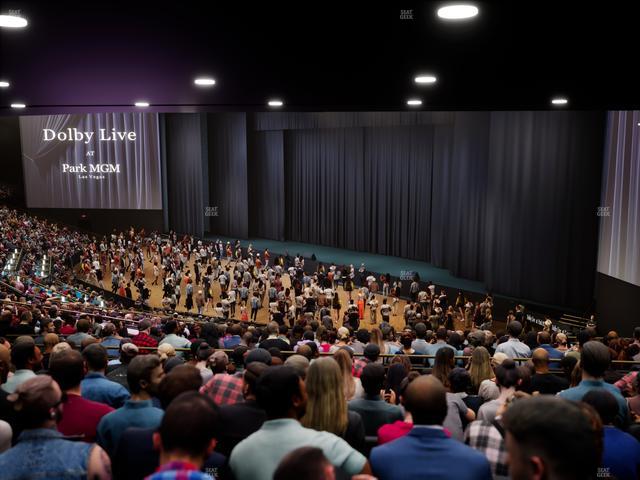 Dolby Live at Park MGM - Section 302 Seat View Dolby Live at Park MGM - Section 302 Seat View