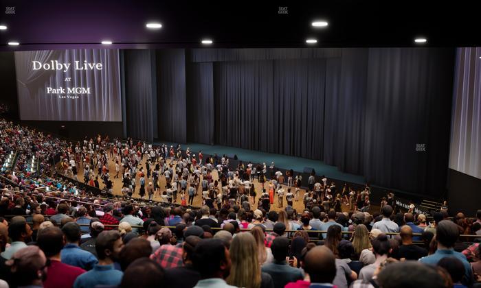 Dolby Live at Park MGM - Section 302 Seat View