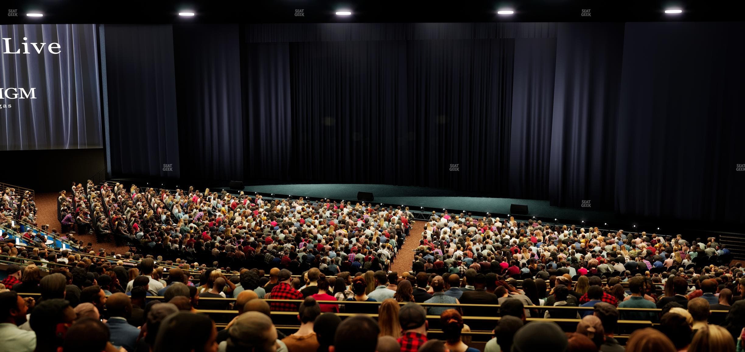 Dolby Live at Park MGM - Section 303 Seat View