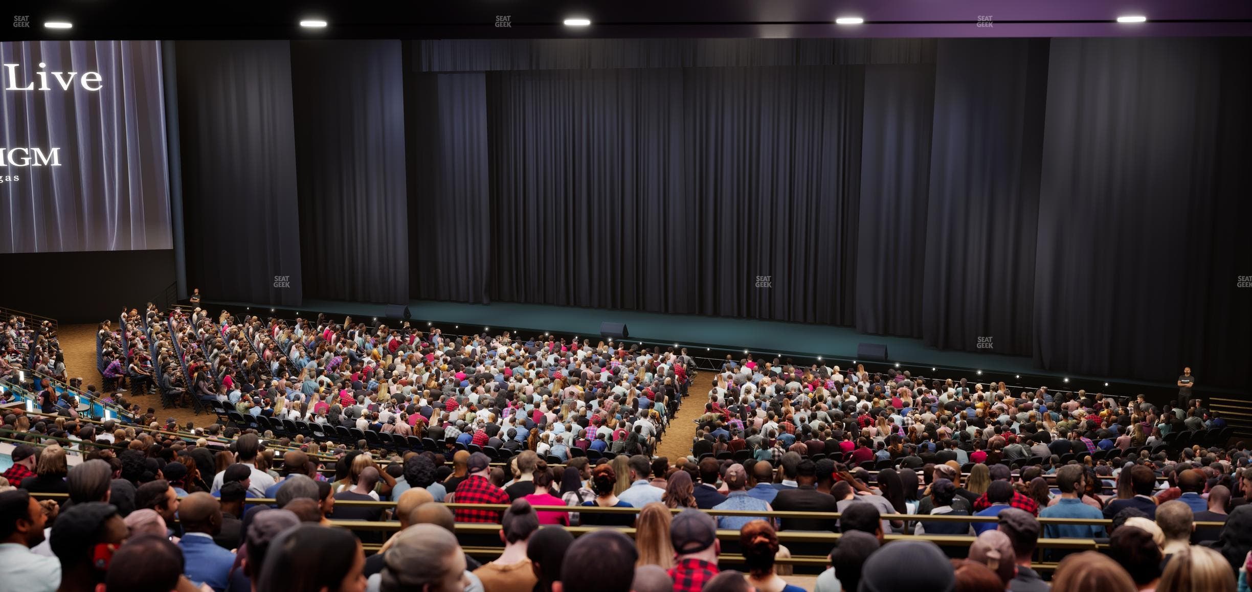 Dolby Live at Park MGM - Section 303 Seat View