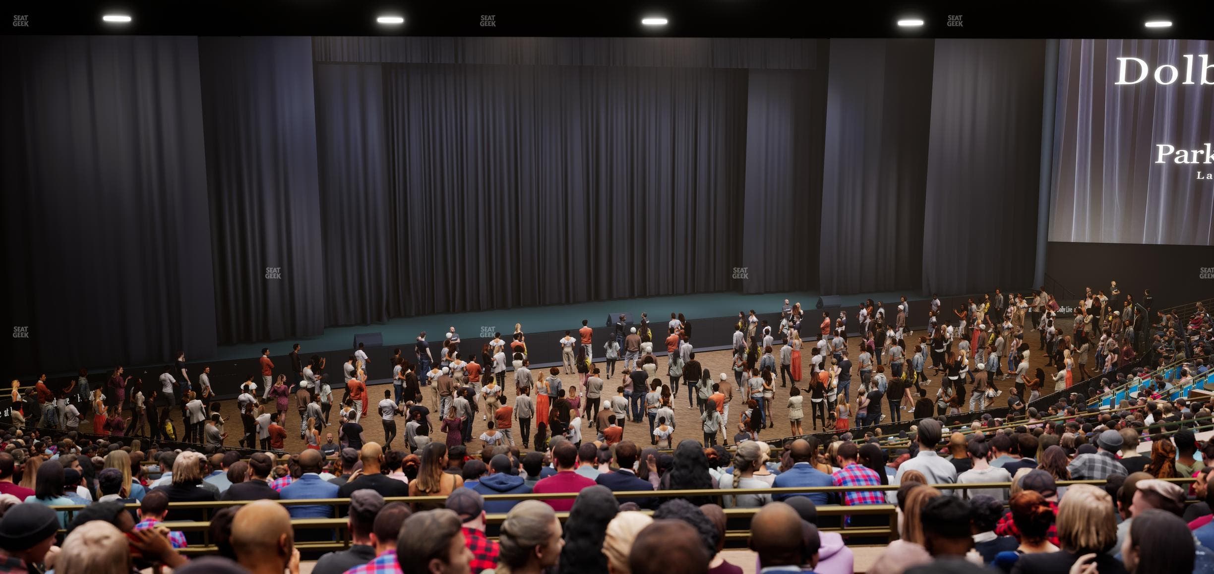 Dolby Live at Park MGM - Section 305 Seat View