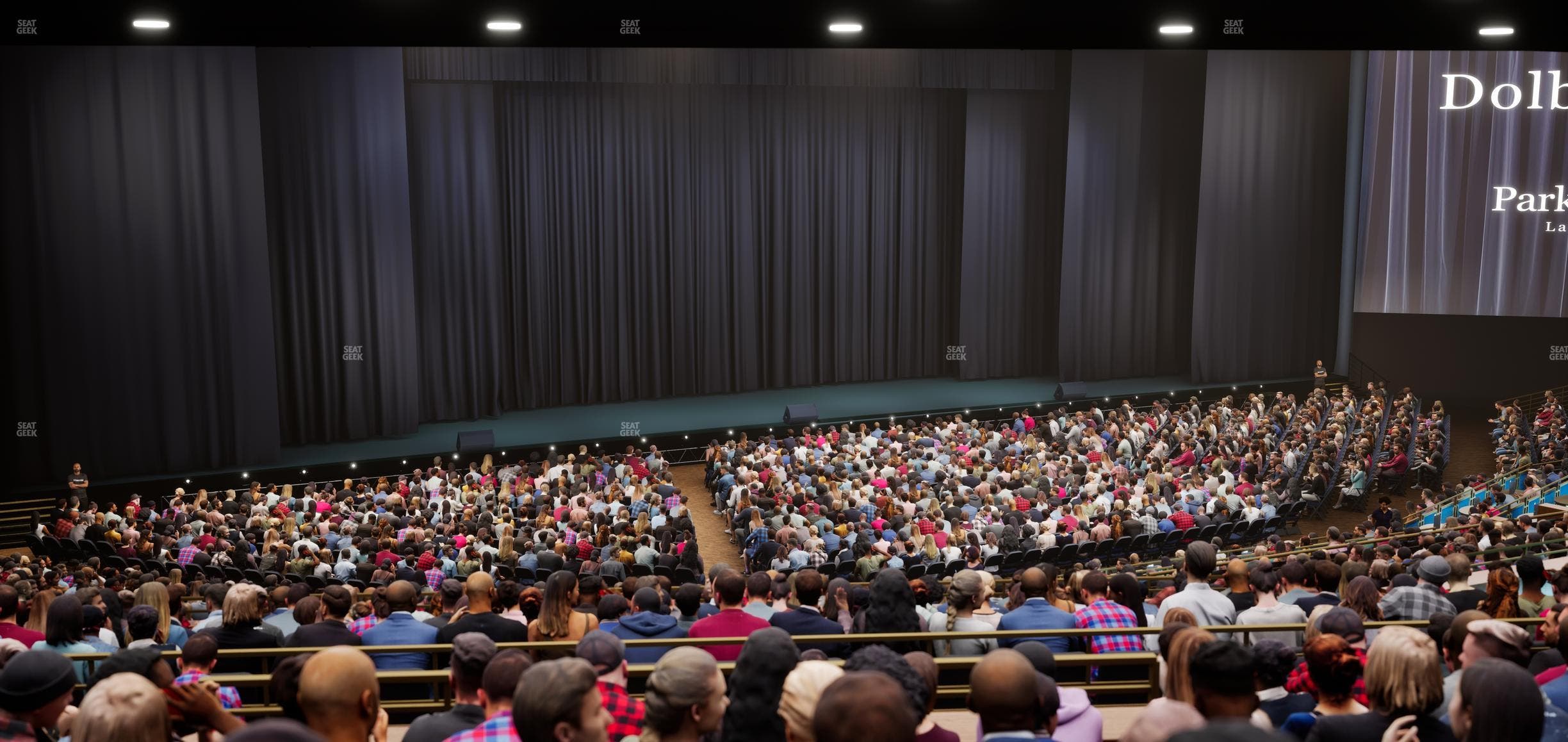 Dolby Live at Park MGM - Section 305 Seat View