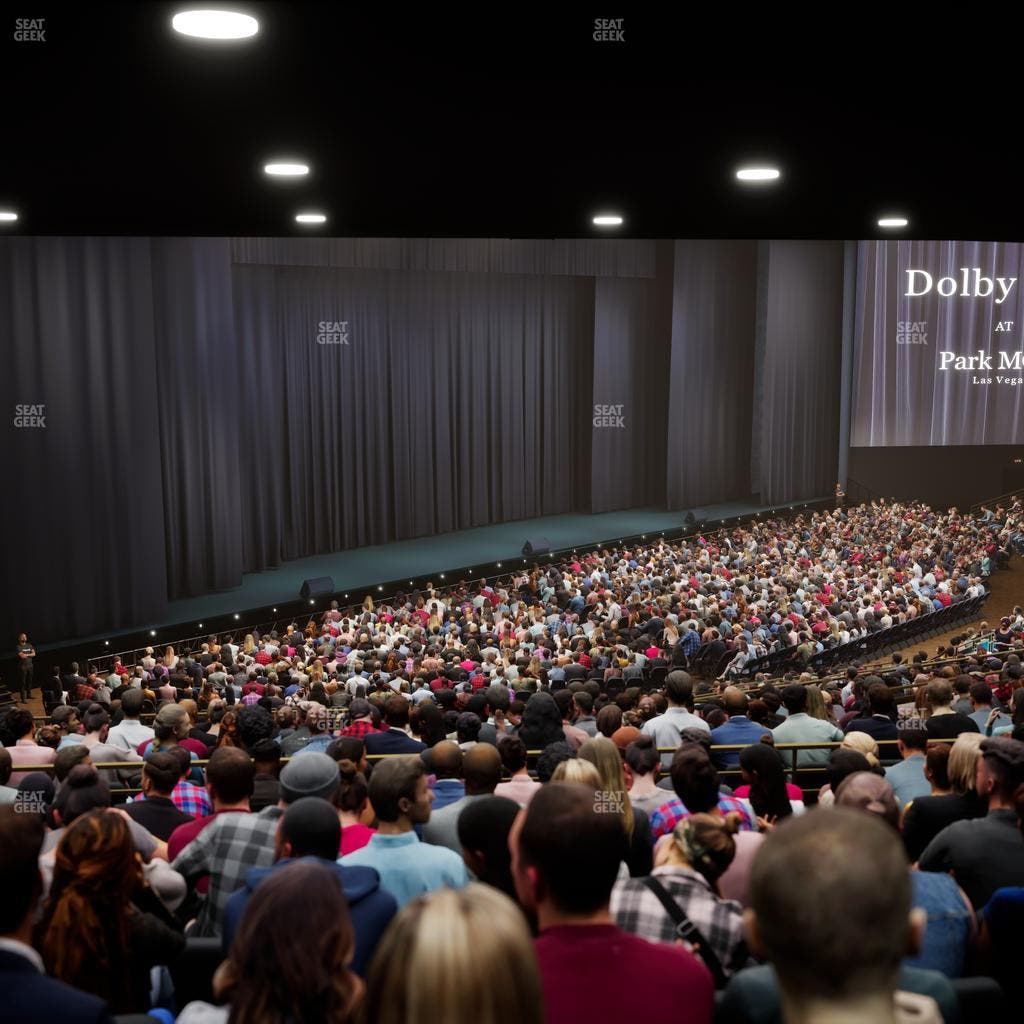 Dolby Live at Park MGM - Section 306 Seat View