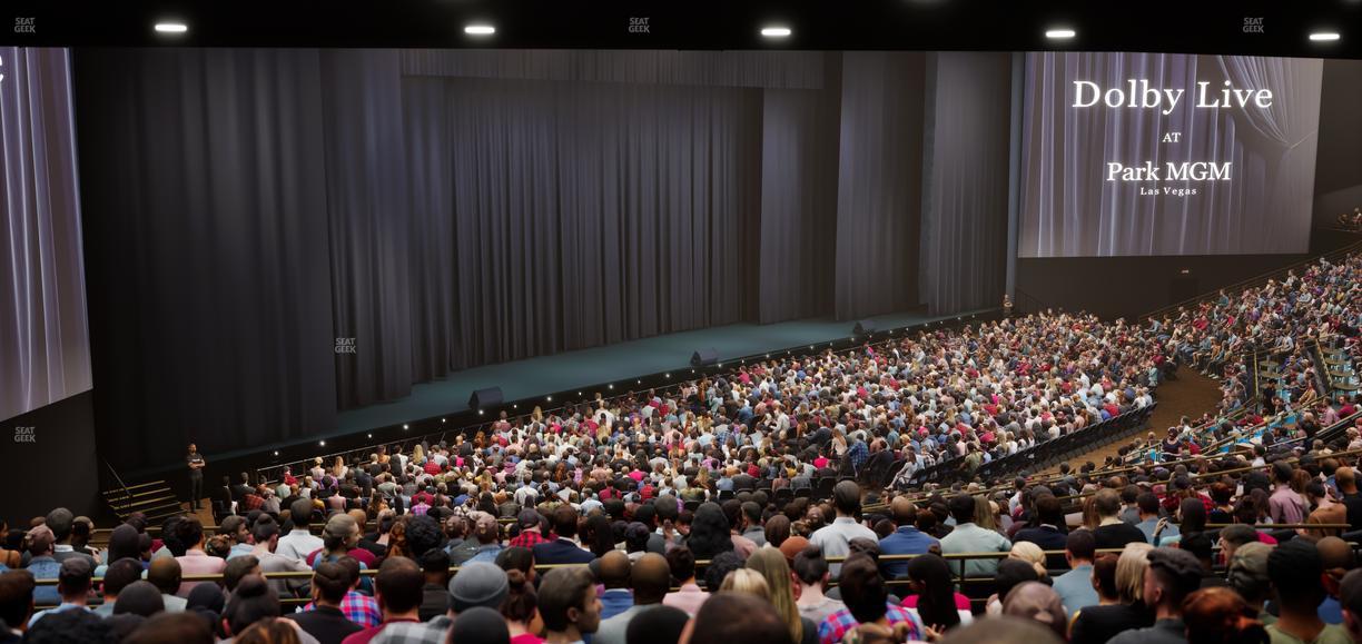 Dolby Live at Park MGM - Section 306 Seat View