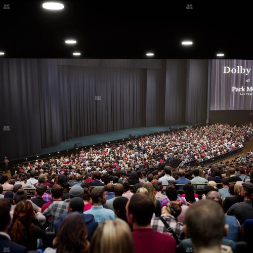 Dolby Live at Park MGM - Section 306 Seat View