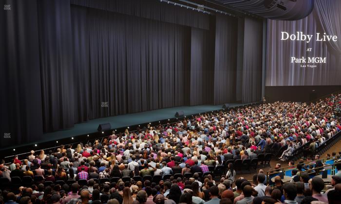 Dolby Live at Park MGM - Section 306 Seat View