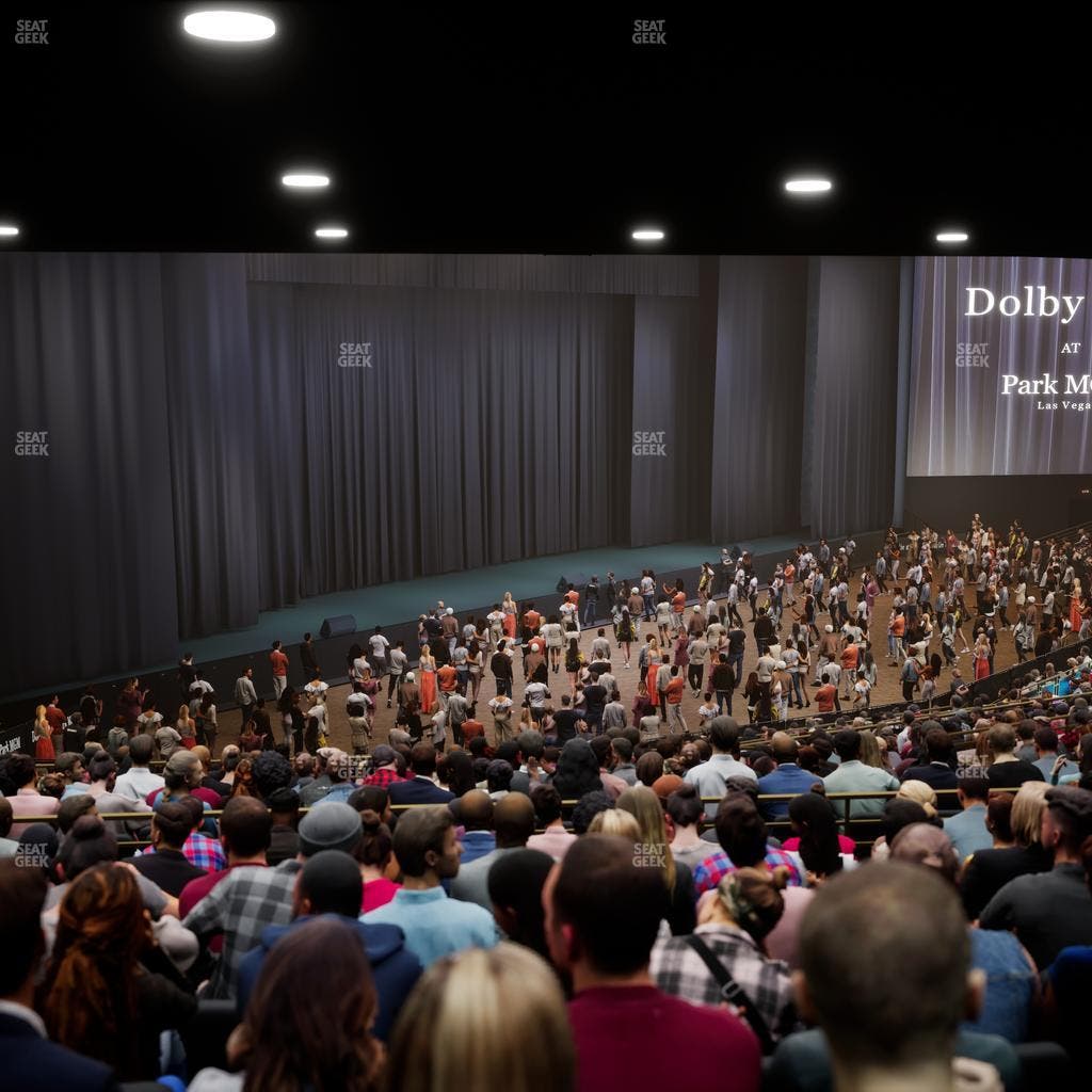 Dolby Live at Park MGM - Section 306 Seat View