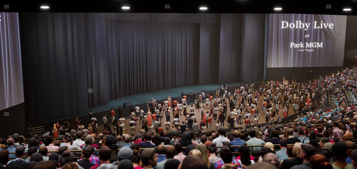 Dolby Live at Park MGM - Section 306 Seat View