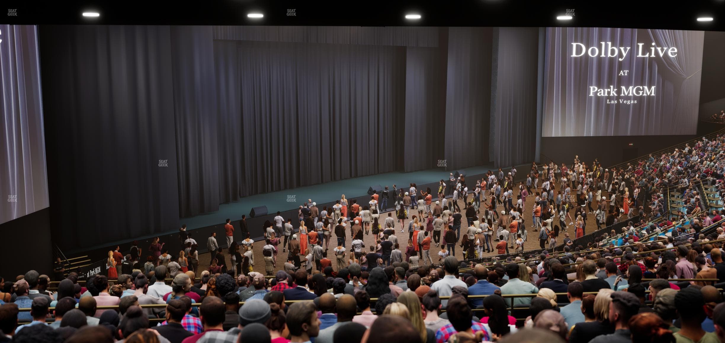 Dolby Live at Park MGM - Section 306 Seat View
