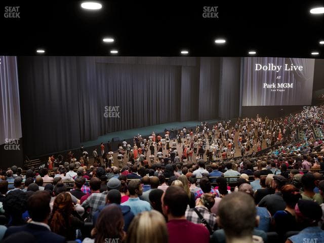 Dolby Live at Park MGM - Section 306 Seat View