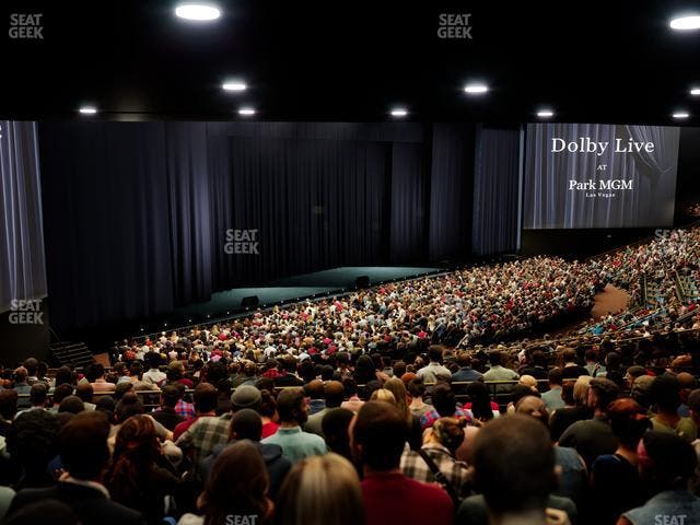 Dolby Live at Park MGM - Section 306 Seat View