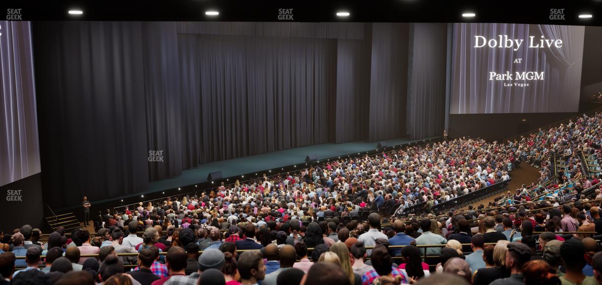Dolby Live at Park MGM - Section 306 Seat View