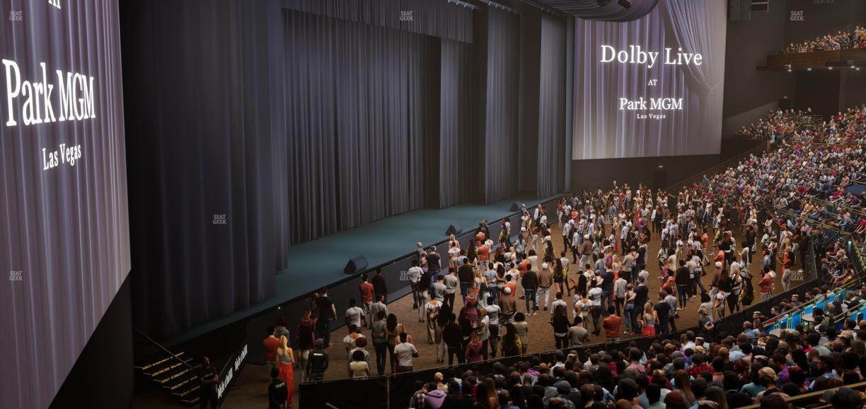 Dolby Live at Park MGM - Section 307 Seat View