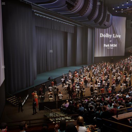 Dolby Live at Park MGM - Section 307 Seat View