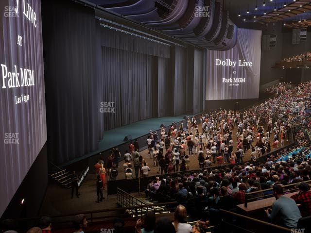 Dolby Live at Park MGM - Section 307 Seat View