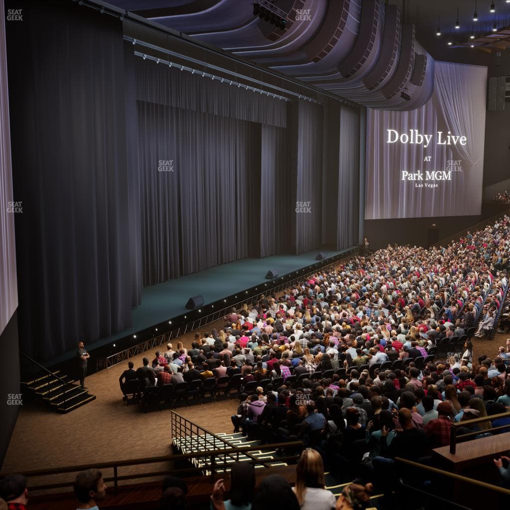 Dolby Live at Park MGM - Section 307 Seat View