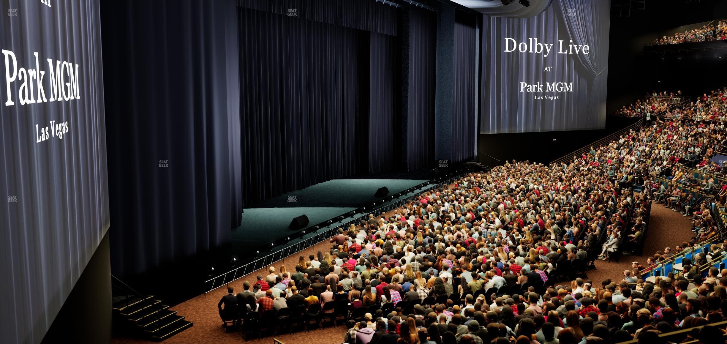 Dolby Live at Park MGM - Section 307 Seat View