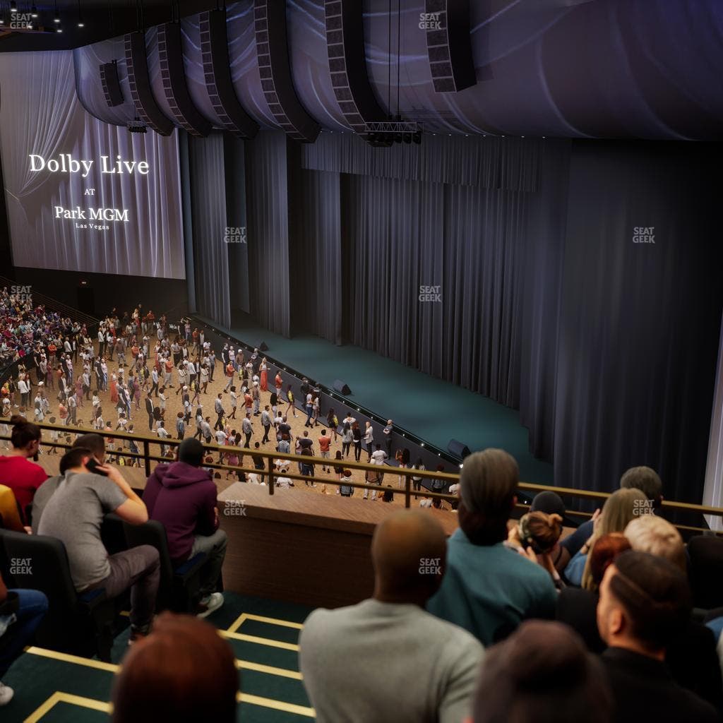 Dolby Live at Park MGM - Section 401 Seat View
