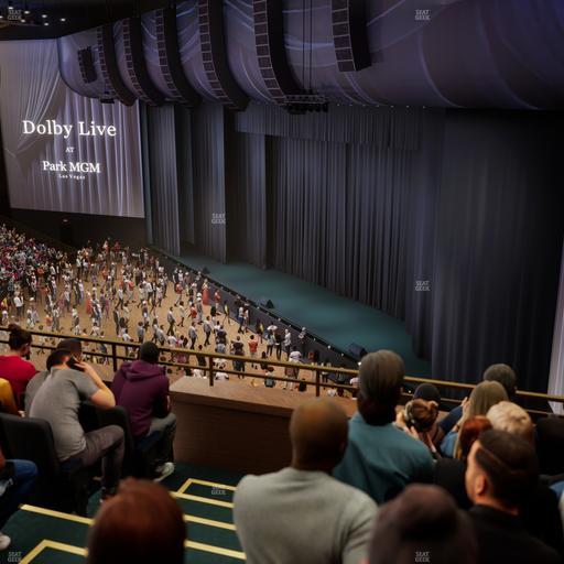 Dolby Live at Park MGM - Section 401 Seat View