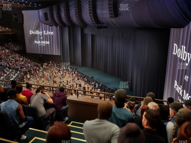Dolby Live at Park MGM - Section 401 Seat View