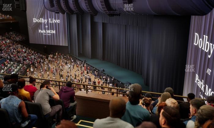 Dolby Live at Park MGM - Section 401 Seat View