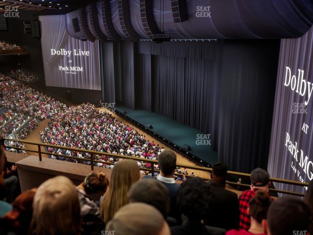 Dolby Live at Park MGM - Section 401 Seat View