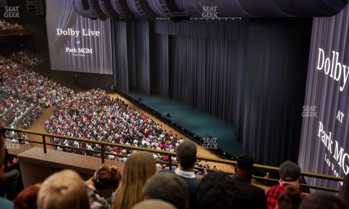 Dolby Live at Park MGM - Section 401 Seat View