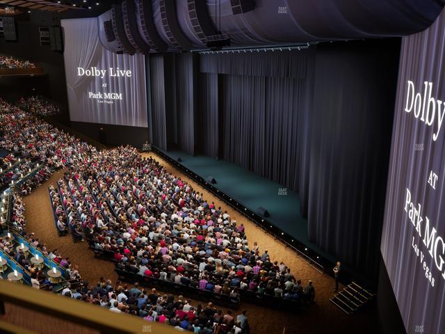 Dolby Live at Park MGM - Section 401 Seat View