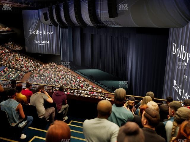 Dolby Live at Park MGM - Section 401 Seat View