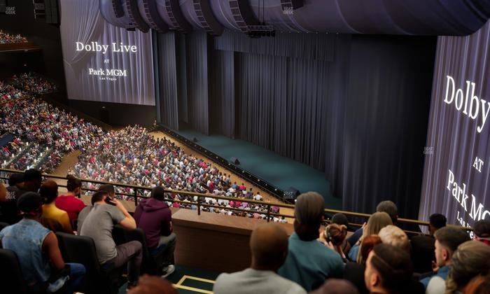 Dolby Live at Park MGM - Section 401 Seat View