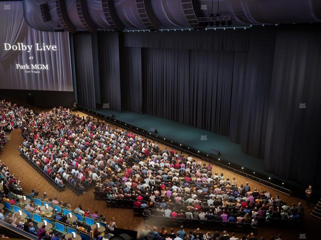 Dolby Live at Park MGM - Section 402 Seat View