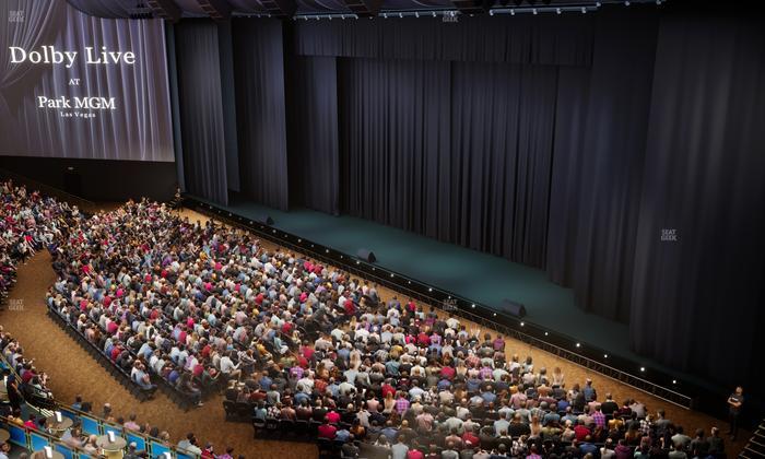 Dolby Live at Park MGM - Section 402 Seat View