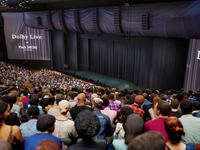 Dolby Live at Park MGM - Section 402 Seat View