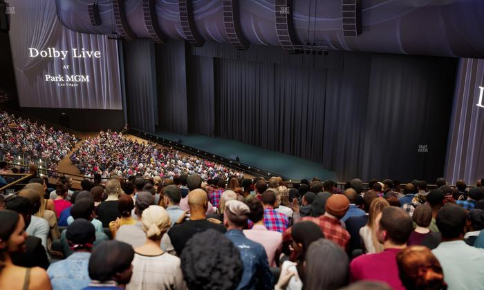 Dolby Live at Park MGM - Section 402 Seat View