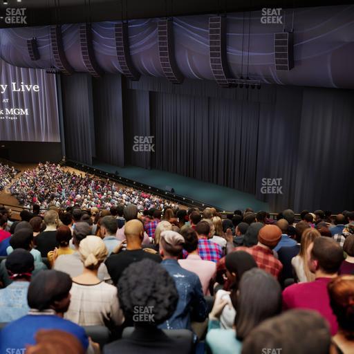 Dolby Live at Park MGM - Section 402 Seat View