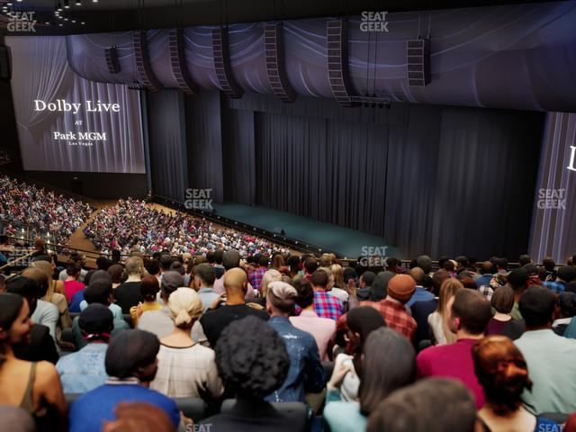Dolby Live at Park MGM - Section 402 Seat View