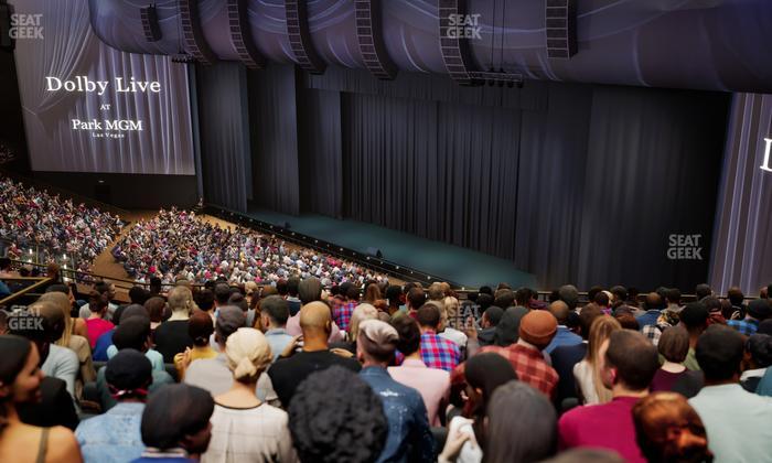 Dolby Live at Park MGM - Section 402 Seat View