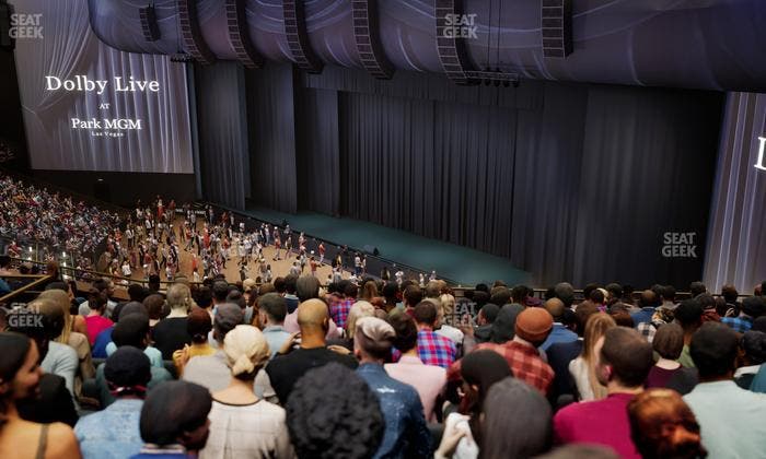 Dolby Live at Park MGM - Section 402 Seat View