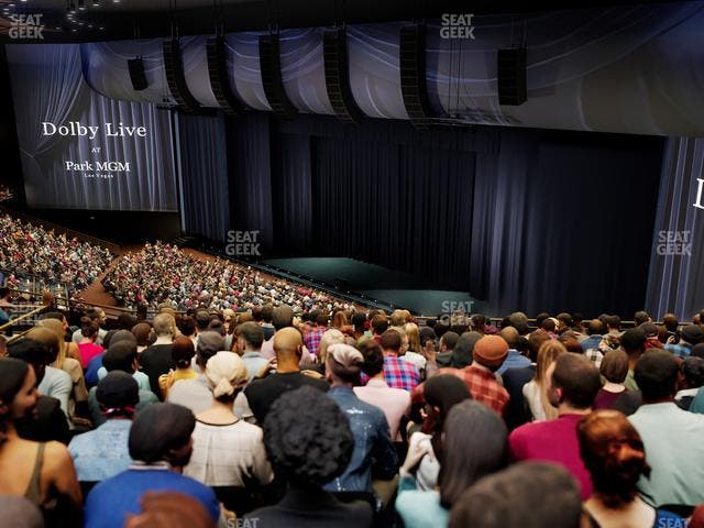 Dolby Live at Park MGM - Section 402 Seat View