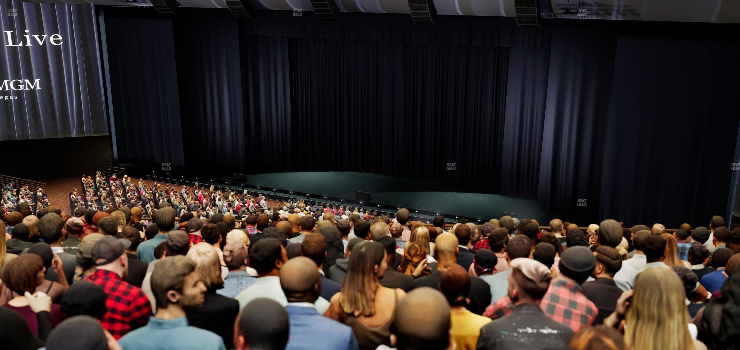 Dolby Live at Park MGM - Section 403 Seat View