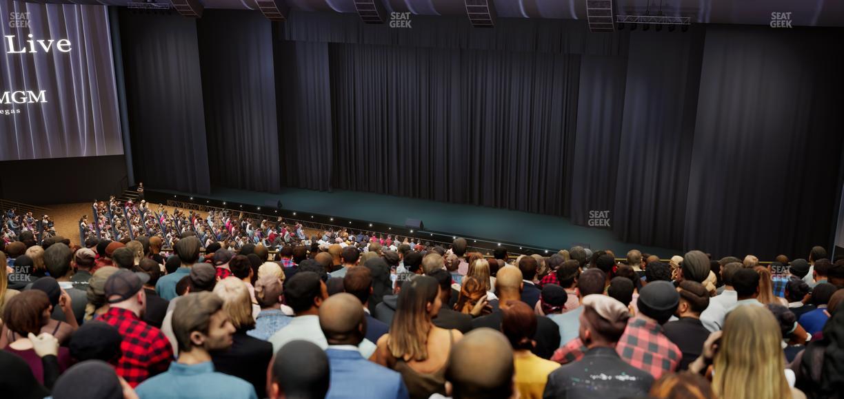 Dolby Live at Park MGM - Section 403 Seat View