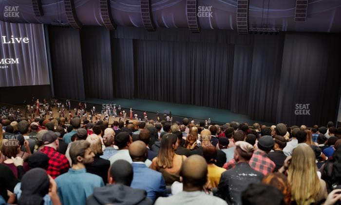 Dolby Live at Park MGM - Section 403 Seat View