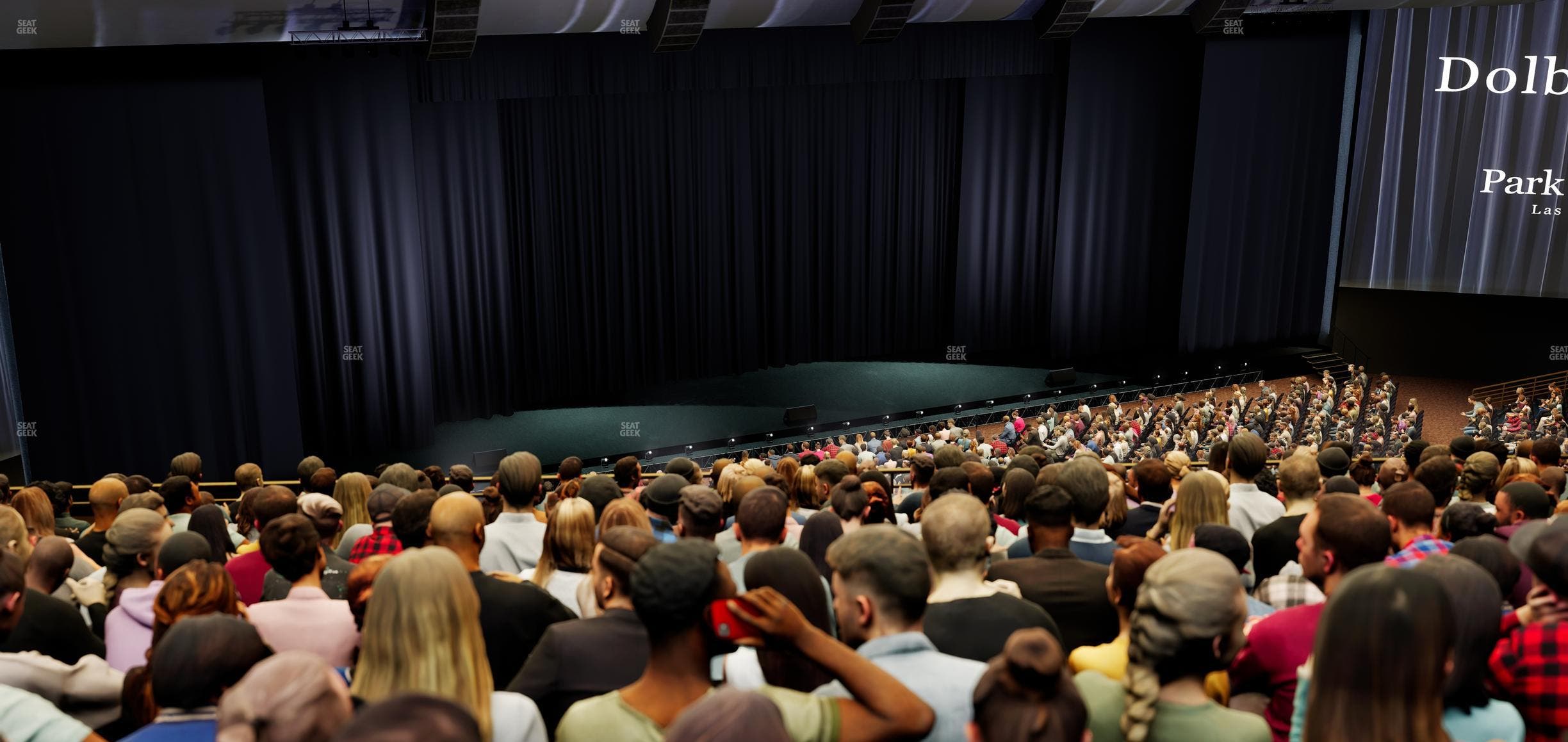 Dolby Live at Park MGM - Section 405 Seat View