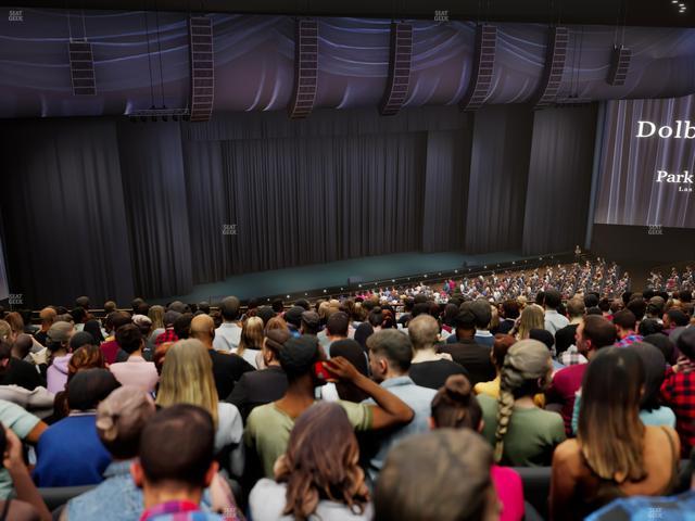 Dolby Live at Park MGM - Section 405 Seat View