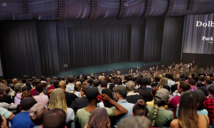 Dolby Live at Park MGM - Section 405 Seat View