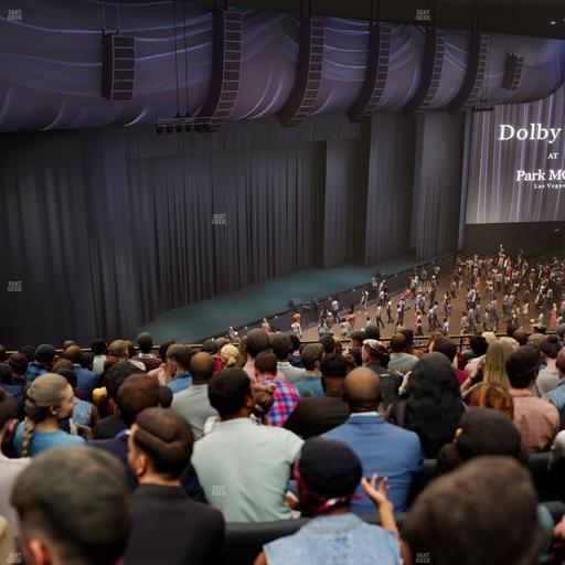 Dolby Live at Park MGM - Section 406 Seat View