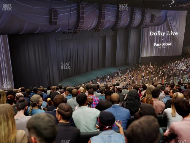 Dolby Live at Park MGM - Section 406 Seat View
