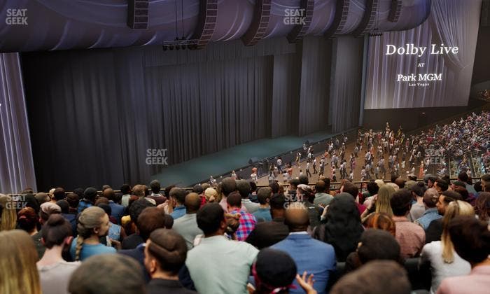 Dolby Live at Park MGM - Section 406 Seat View